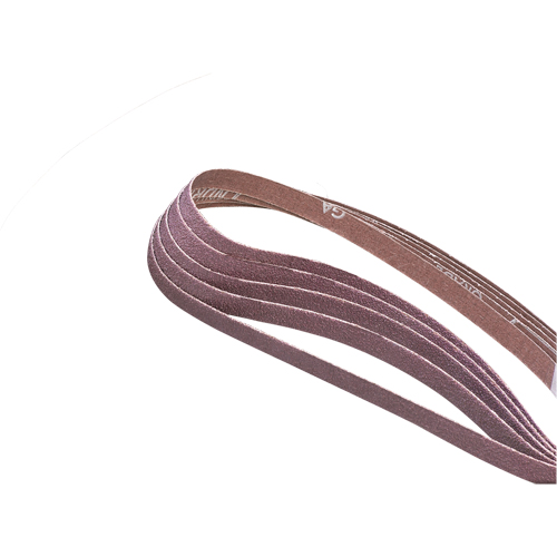 Courroies abrasives Metalite R228, 1" la x 30" lo, Oxyde d'aluminium, Grain 80 Oxymax Inc
