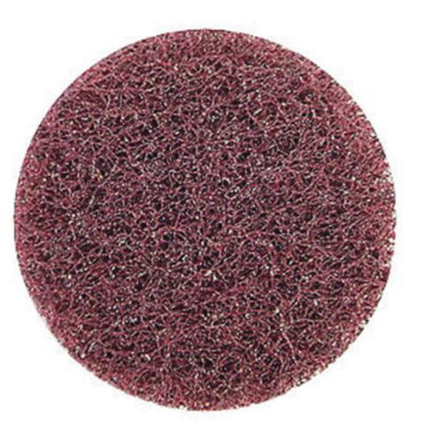 Bear-Tex&reg; High Strength Non-Woven Quick-Change Buffing Disc, 2" Dia., Medium Grit, Aluminum Oxide Oxymax Inc