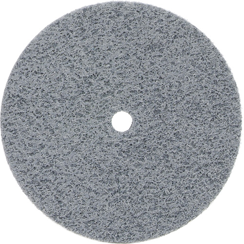 Disque unifi&eacute; non tiss&eacute; Bear-Tex, 3" x 1/4", Arbre de 3/8", Grain de Fin, Carbure de silicium Oxymax Inc