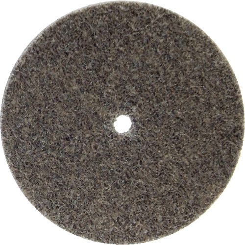 Bear-Tex&reg; Non-Woven Unified Wheel, 3" x 1/4", 3/8" Arbor, Coarse Grit, Aluminum Oxide Oxymax Inc
