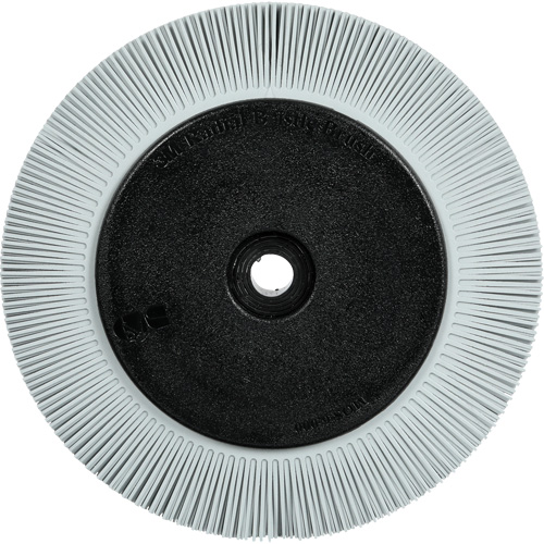 Scotch-Brite Type S Precision Radial Bristle Brush PN-RB with Flange, Ceramic, 120+ Grit, 8" Dia. Oxymax Inc
