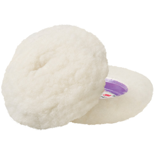 Tampon de polissage &agrave; faible peluchage Perfect-It, 4" dia., Laine Oxymax Inc