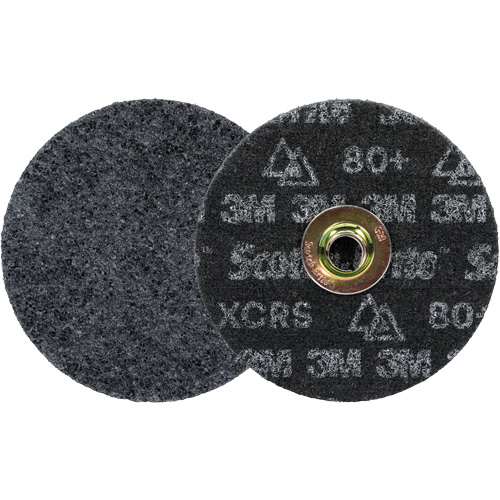Scotch-Brite Precision Heavy-Duty Surface Conditioning Quick Change Disc, HD-DN, 5" Dia., 80+ Grit, Ceramic Oxymax Inc