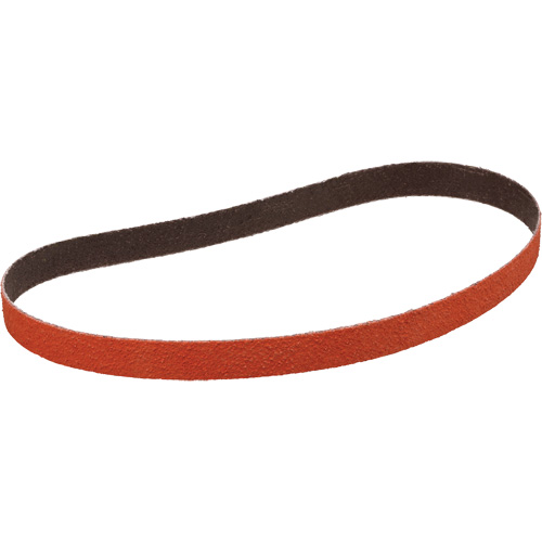 Courroie abrasive en tissu 777F, 3/4" la x 18" lo, Oxyde d'aluminium/C&eacute;ramique/C&eacute;ramique d'alumine/Carbure de silicium/Alumine de zirconium/Zirconium, Grain 60 Oxymax Inc