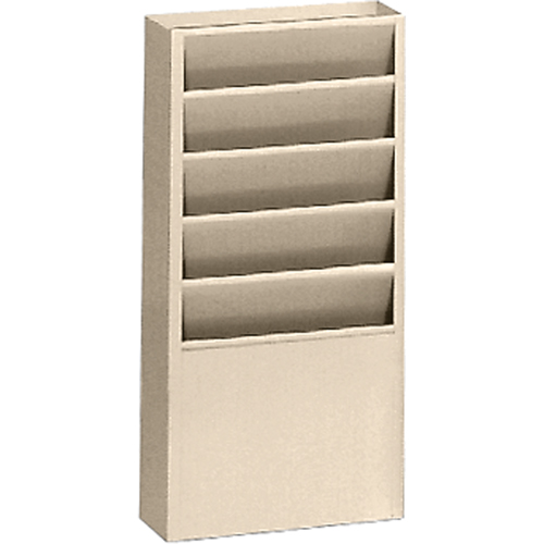 Pr&eacute;sentoirs, Stationnaire, 5 fentes, Acier, 9-3/4" la x 4-1/8" p x 21" h Oxymax Inc