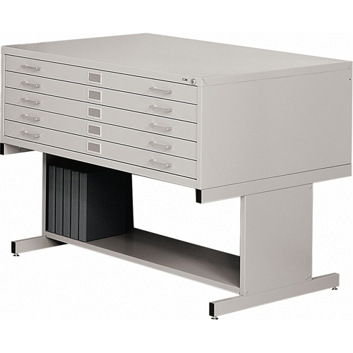 Classeurs en acier pour plans, 5 Tiroirs, 40-3/8" la x 29-3/8" p x 16-1/2" h Oxymax Inc