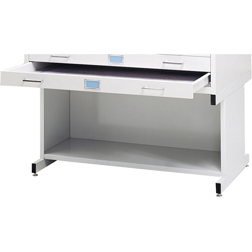 Base sur&eacute;lev&eacute;e pour les classeurs en acier Oxymax Inc