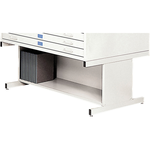 High Base for Steel Plan File Cabinet Oxymax Inc