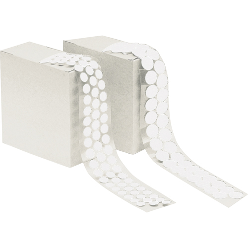 Attache en rondelle, Boucle, 1/2" dia., Adh&eacute;sif, Noir Oxymax Inc