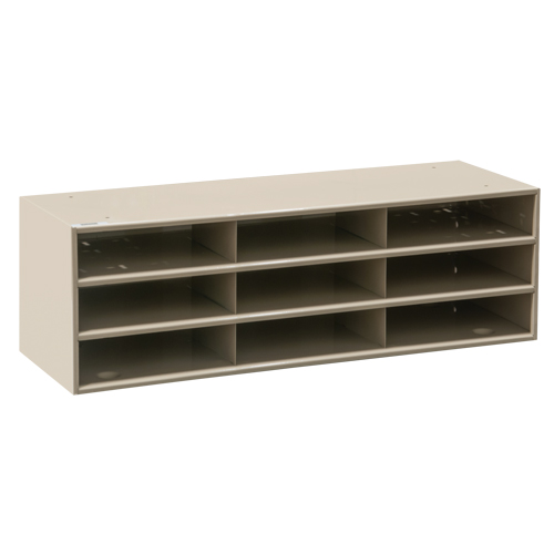Organisateurs de donn&eacute;es, Stationnaire, 15 fentes, Acier, 33-3/4" la x 11 5/8" p x 17 3/4" h Oxymax Inc