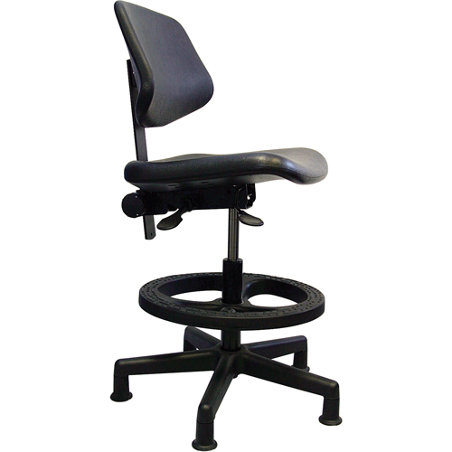 Si&egrave;ges ergonomiques, Polyur&eacute;thane, Noir, Capacit&eacute; 250 lb Oxymax Inc