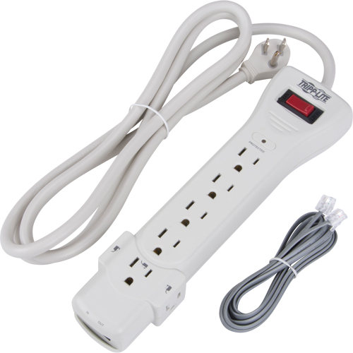 Limiteurs de surtension Protect-It, 7 Prises, 1080 J, 1800 W, Cordon 6' Oxymax Inc