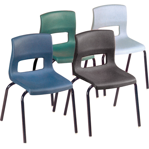 Horizon Chairs, Plastic, Black Oxymax Inc