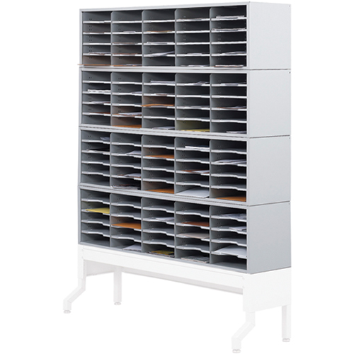 Mobilier E-Z Sort pour la salle du courrier- Modules trieurs Oxymax Inc