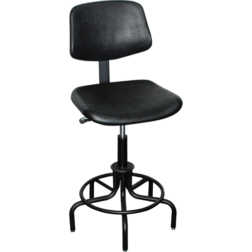 Tabouret avec dossier de s&eacute;rie 6000, Stationnaire, Ajustable Hauteur, Capacit&eacute; 250 lb Oxymax Inc