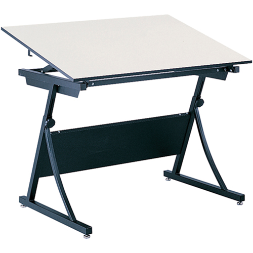 Table &agrave; dessin &agrave; hauteur r&eacute;glable PlanMaster, 43" la x 29-1/2" - 37-1/2" h, Noir Oxymax Inc