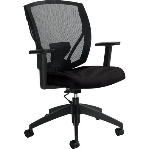 Chaises de travail, Vinyle, Noir, Capacit&eacute; 300 lb Oxymax Inc