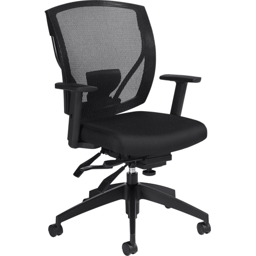 Chaises &agrave; bras Multi-Tilter, Tissu, Noir, Capacit&eacute; 300 lb Oxymax Inc