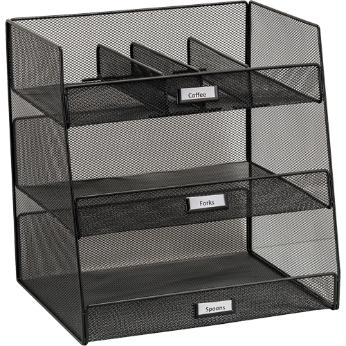 Onyx Break Room Supplies Organizer Oxymax Inc