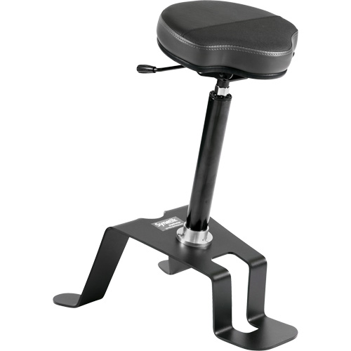 Chaise ergonomique assis-debout TA 200, Vinyle Si&egrave;ge, Noir Oxymax Inc