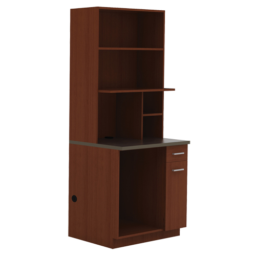Modular Cabinet, Melamine, 39" H x 36" W x 25" D, Mahogany Oxymax Inc