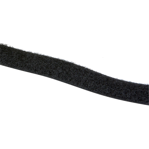 Ruban d'attaches, Boucle, 25 vg x 1", Cousu, Noir Oxymax Inc