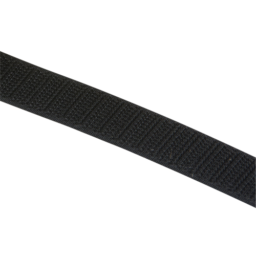 Ruban d'attaches, Crochet, 25 vg x 3/4", Cousu, Noir Oxymax Inc