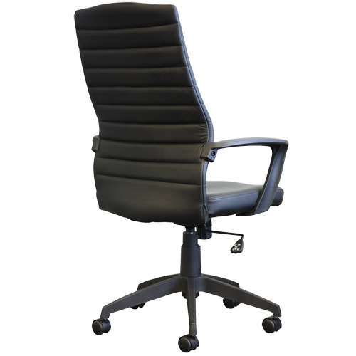 Activ A-128 Office Chair, Polyurethane, Black, 275 lbs. Capacity Oxymax Inc