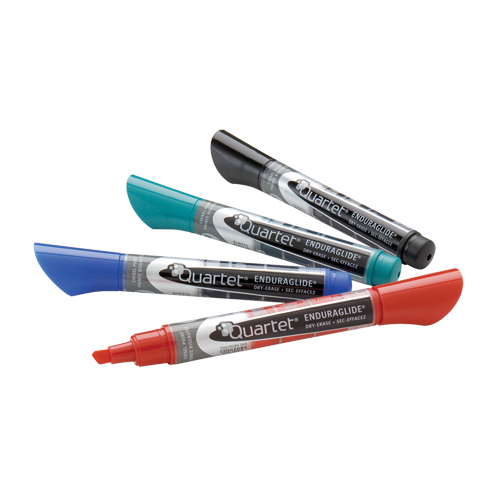 EnduraGlide&reg; Dry-Erase Markers, Assorted, Chisel Tip Oxymax Inc