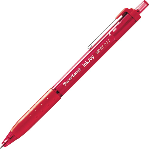 Inkjoy 300RT Pen, Red, 1 mm, Retractable Oxymax Inc