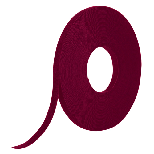 Ruban d'attaches ignifug&eacute; One-Wrap, Boucle et crochet, 25 vg x 1/2", Auto-aggripant, Canneberge Oxymax Inc