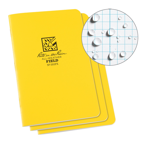 Notebook, Soft Cover, Yellow, 48 Pages, 4-5/8" W x 7" L Oxymax Inc