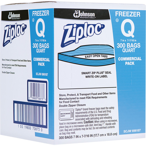Ziploc&reg; Freezer Bags Oxymax Inc