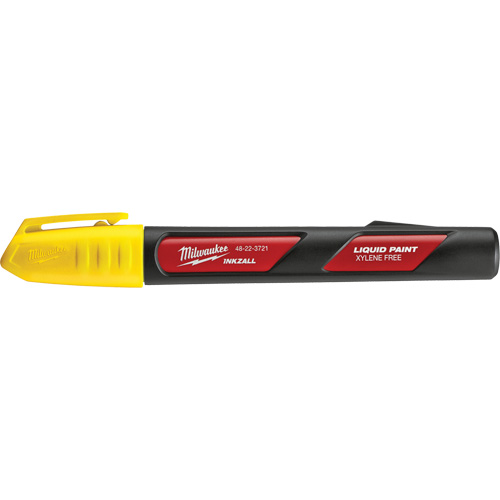 Inkzall Paint Marker, Liquid, Yellow Oxymax Inc