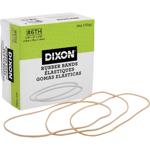 Rubber Bands, 6" x 1/16" Oxymax Inc