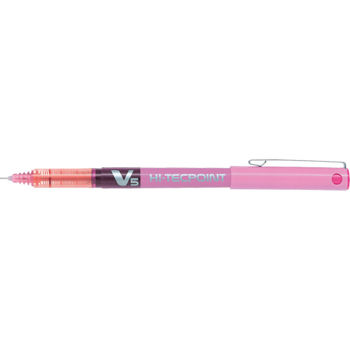 Hi-Tecpoint Pen, Pink, 0.5 mm Oxymax Inc