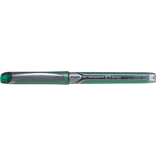 Hi-Tecpoint Grip Pen, Green, 0.5 mm Oxymax Inc