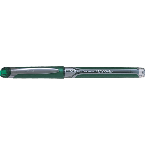 Hi-Tecpoint Grip Pen, Green, 0.7 mm Oxymax Inc