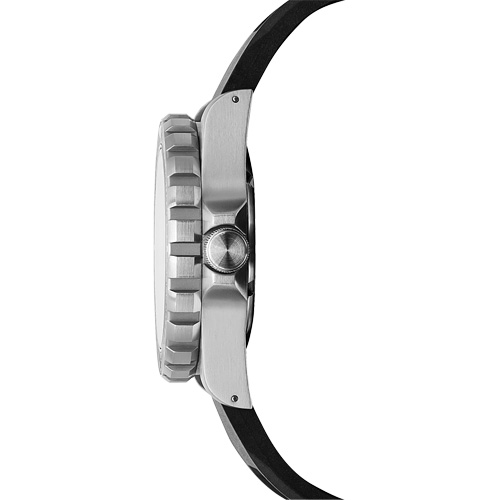 Grande montre automatique de plong&eacute;e, Num&eacute;rique, &agrave; piles, 41 mm, Noir Oxymax Inc