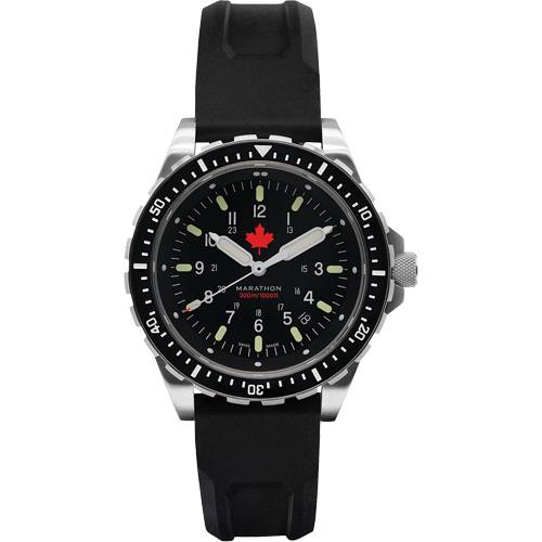 Red Maple Jumbo Diver's Quartz Watch, Digital, Battery Operated, 46 mm, Black Oxymax Inc