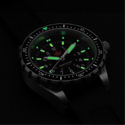Red Maple Jumbo Diver's Quartz Watch, Digital, Battery Operated, 46 mm, Black Oxymax Inc