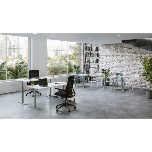 Table rectangulaire &agrave; hauteur r&eacute;glable Newland Oxymax Inc