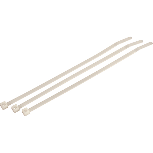Bar-Lok&reg; Cable Ties, 11" Long, 50lbs Tensile Strength, Natural Oxymax Inc