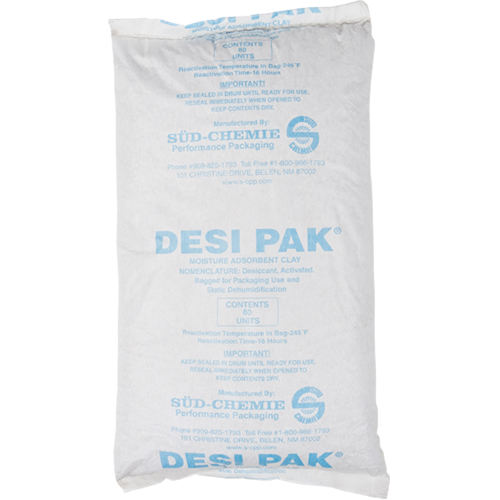 D&eacute;shydratants, Argile, sac Tyvek Oxymax Inc