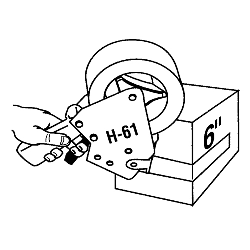 Ruban extensible, &eacute;paisseur 5 mils, 38,1 mm (1-1/2") x 55 m (180')  Oxymax Inc