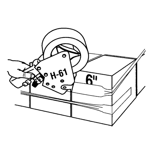 Ruban extensible, &eacute;paisseur 5 mils, 38,1 mm (1-1/2") x 55 m (180')  Oxymax Inc