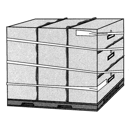 Ruban extensible, &eacute;paisseur 5 mils, 38,1 mm (1-1/2") x 55 m (180')  Oxymax Inc