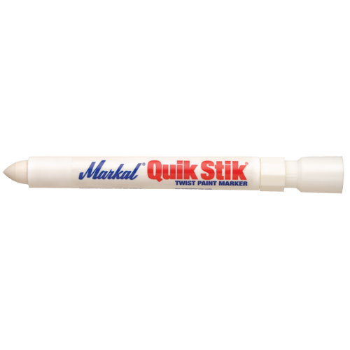 Quik Stik&reg; Twist-Up Paint Markers, Solid Stick, White Oxymax Inc