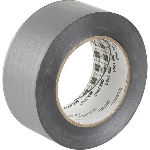 3903 Vinyl Duct Tape, 50 mm (2") W x 45.5 m (149.25') L, 6.3 mils, Grey Oxymax Inc
