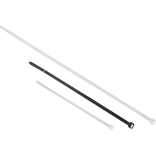 Contractor-grade Cable Ties, 24" Long, 175LBS Tensile Strength, Natural Oxymax Inc